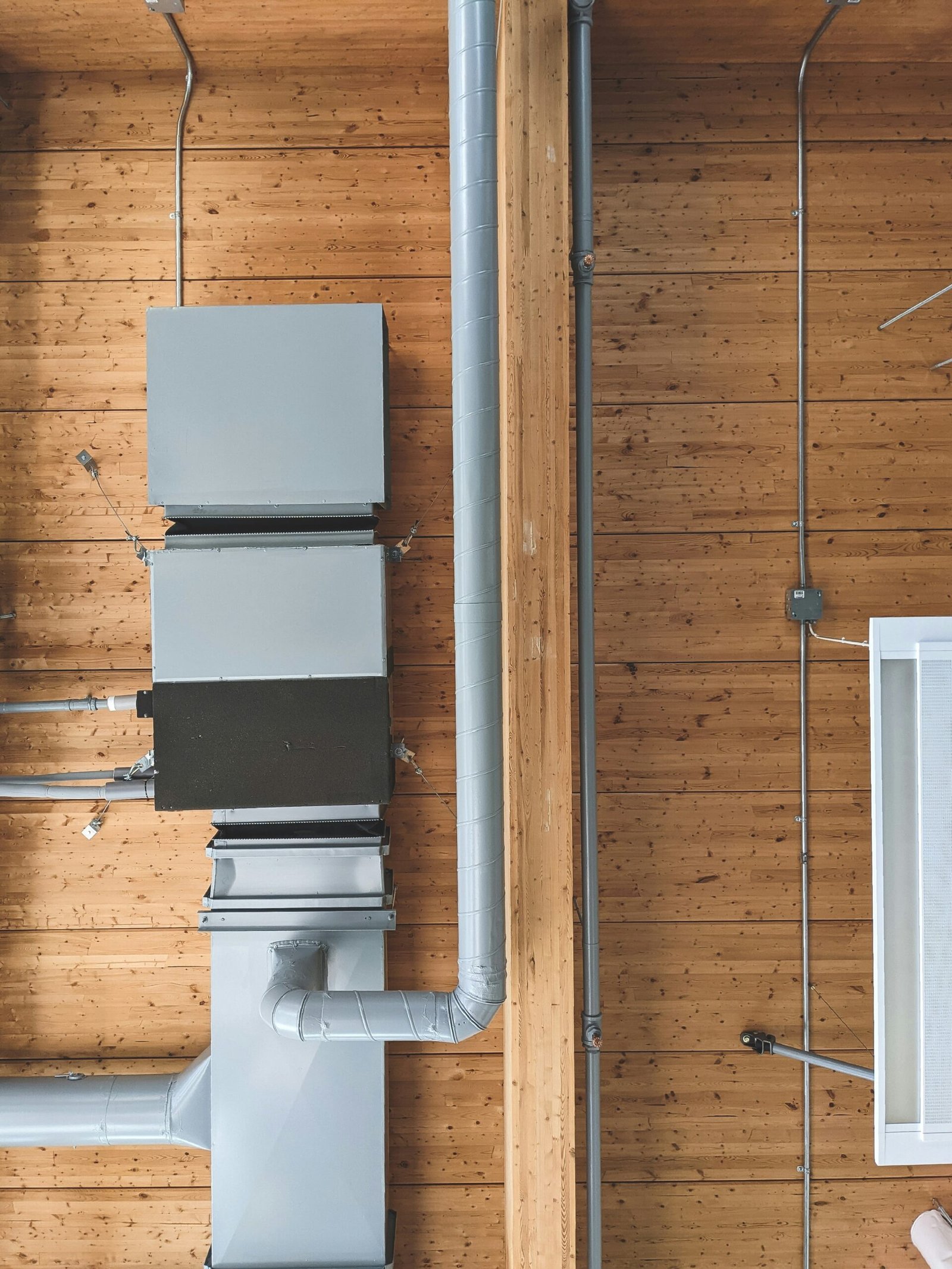 HVAC technician at work